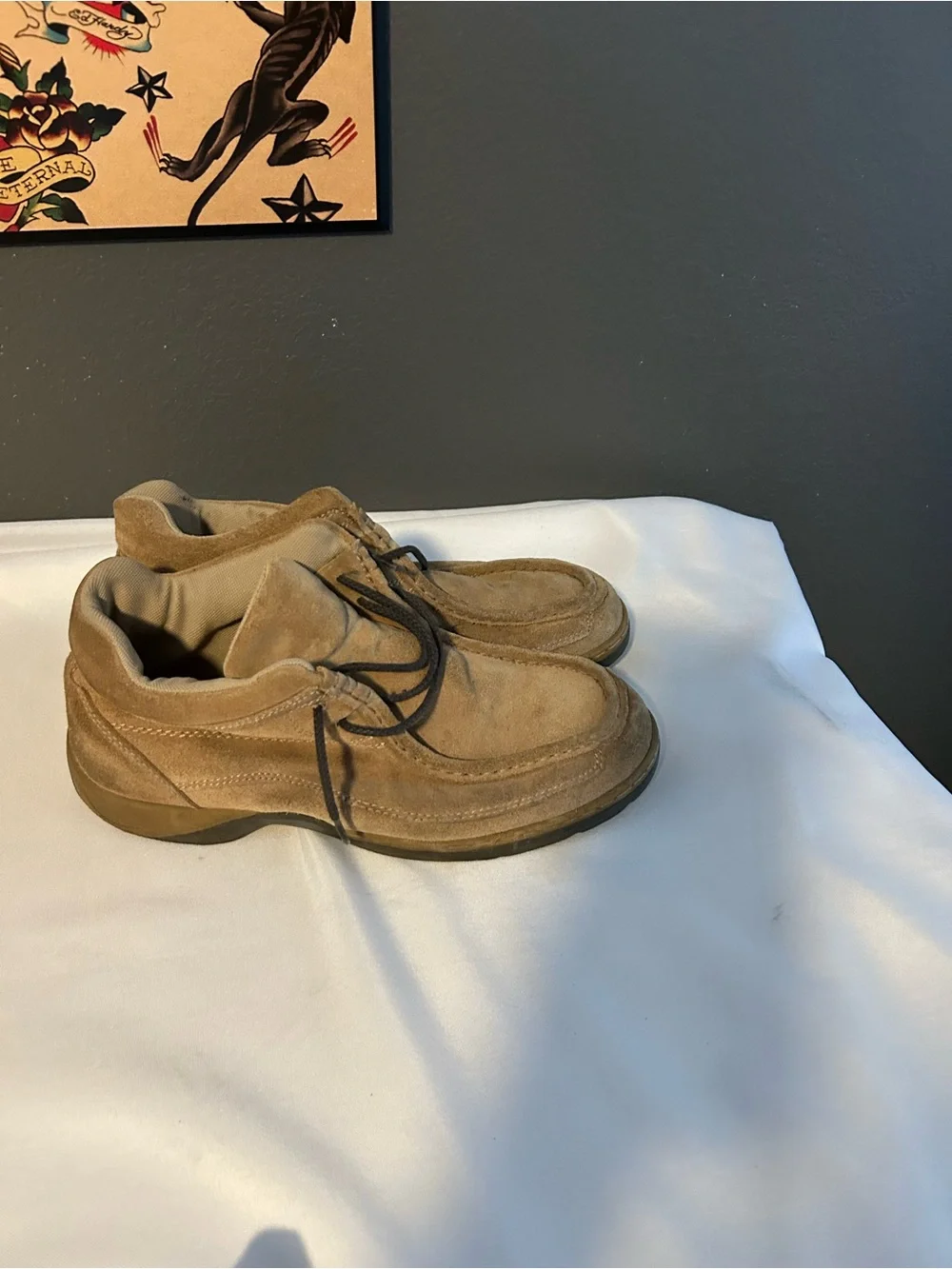 New Balance Men's Chukka Boots in Tan Suede